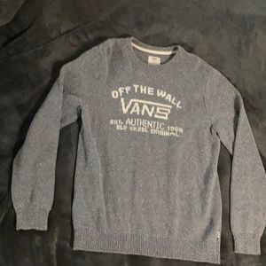 Vans grey sweater men’s size medium